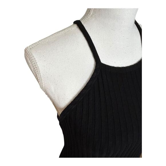 The Range Framed Rib Tank Dress Black Small - Picture 5 of 15